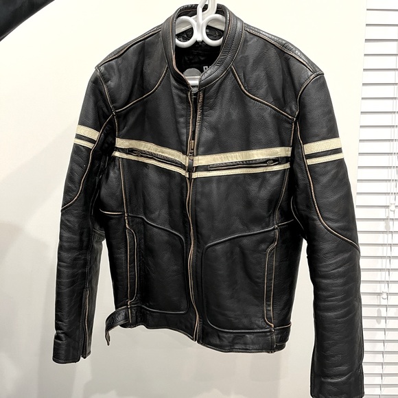 Black Brand Other - Genuine leather biker jacket Men’s